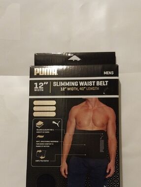 PUMA Black Men’s Slimming Waist Belt